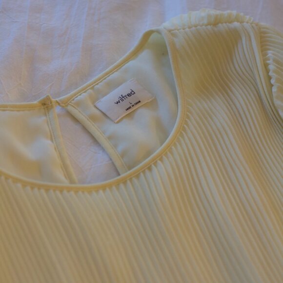 Wilfred Butter Yellow Daydreamer Mini Dress - Picture 4 of 7